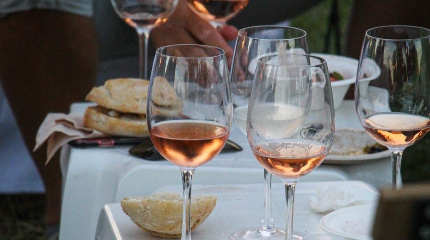 Dinner at the Vineyard 
